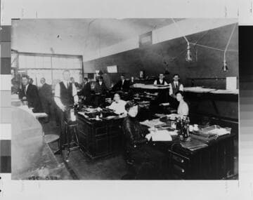 Edison Electric Company office staff, Long Beach