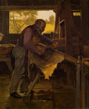 Preparing a Deer Hide