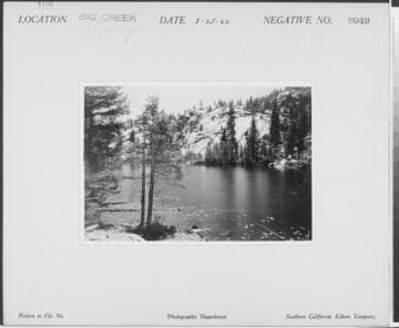 Big Creek Scenery