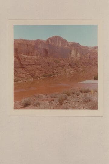 Mouth of San Juan River from stock trail