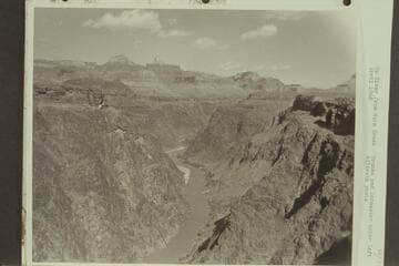Upriver from Horn Creek. Brahma and Zoroaster upper left
