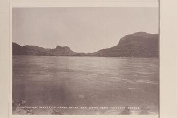 Down from Trachyte Rapids. Brown-Stanton Survey