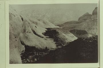 "Navajo Mt. up Aztec Canyon." Copy of print in Miller collection. Probably Oak Creek Canyon