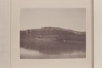 This is a typical Stone reflection shot. It may be in vicinity of dredge area, Mile 121.5