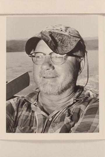 Paul J. Anderson. Riverside, California. At end of Grand Canyon traverse with Georgie White. Anderson's wife left the party at Bright Angel Creek. Anderson took movies