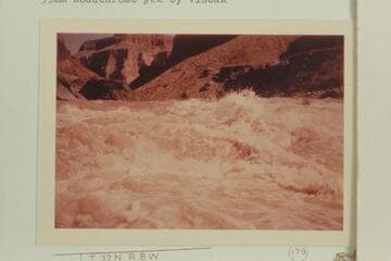 Up at head of Vulcan Rapid