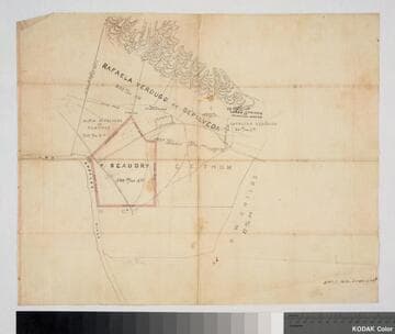Rancho San Rafael : Beaudry and Verdugo de Sepúlveda parcels