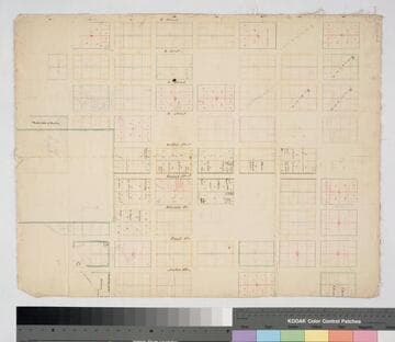 Draft of Wilmington Subdivision map