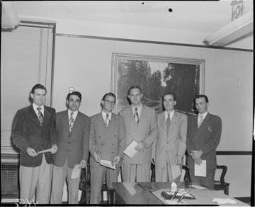 Board room meeting