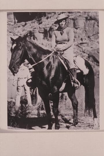 Mrs. Charles Redd. Hole in the Rock