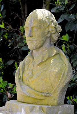 Folsom-April-22-B Bust of Shakespeare