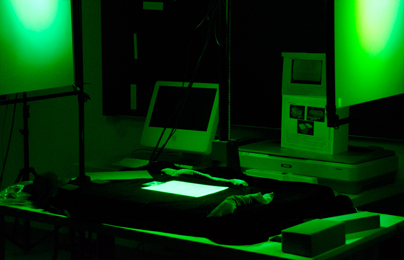 Spectral imaging in lab with green light Spectral imaging in lab with green light